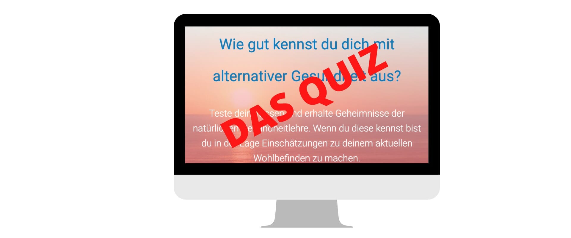 Das Quiz für deine Gesundheit beantworte 12 Fragen und finde den Status deiner Gesundheit heraus