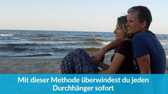 Mit dieser Methode überwindest du jeden Durchhänger sofort