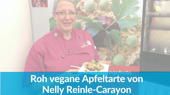 Roh vegane Apfeltarte von Nelly Reinle-Carayon