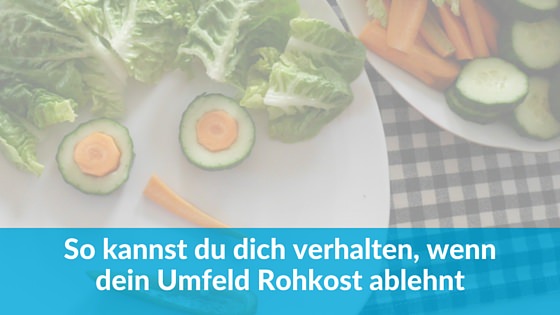 Rohkost in der Familie